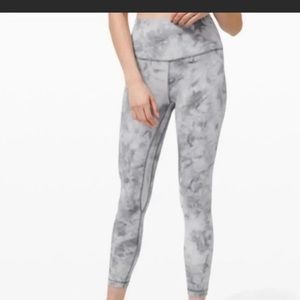 Lululemon Align Pant 28’’ Diamond Dye! Size 6